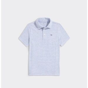 Vineyard Vines Boys' Stripe Sankaty Polo size Medium 12-14